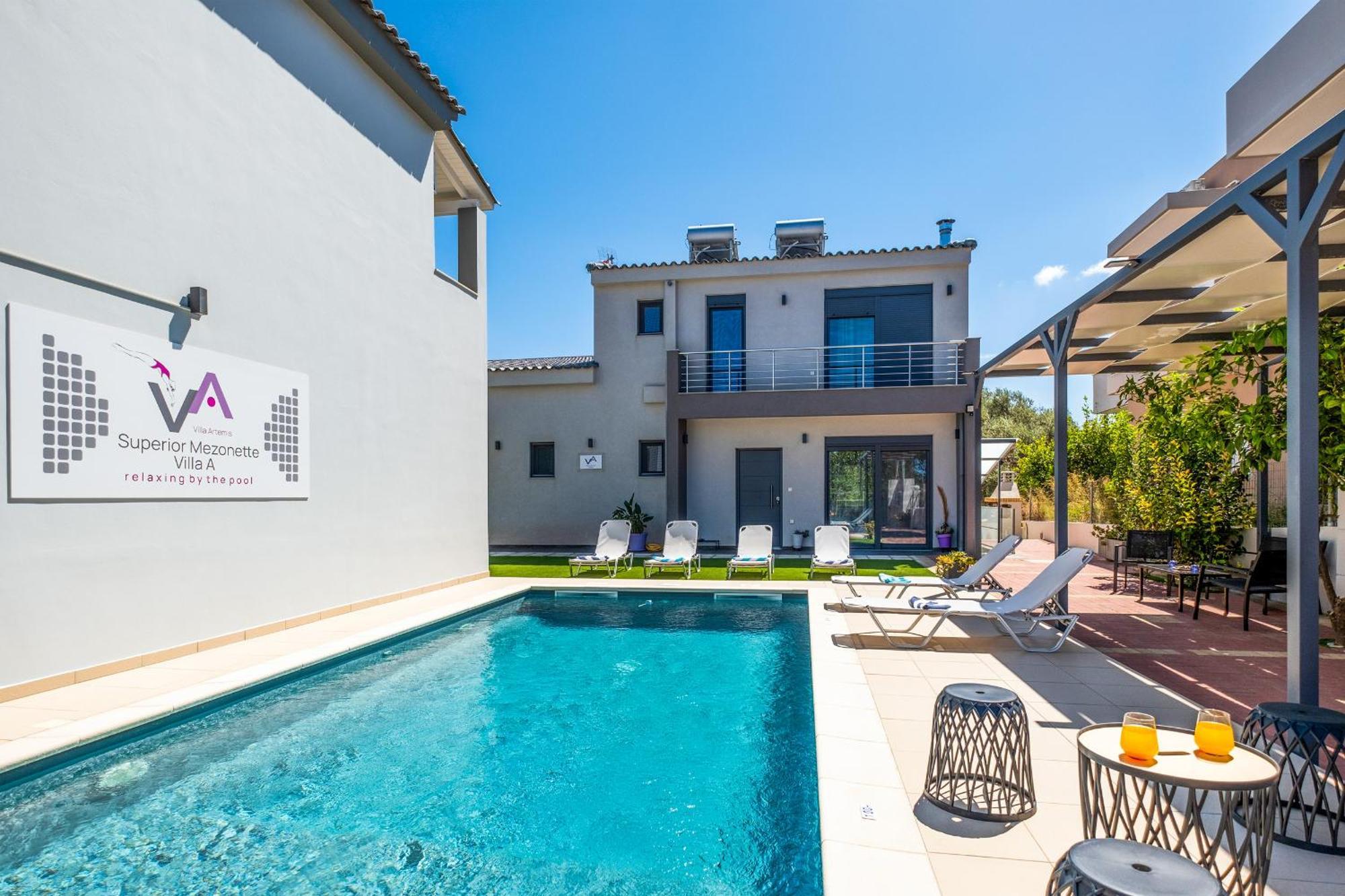 Villa Artemis A&B Ханья Экстерьер фото