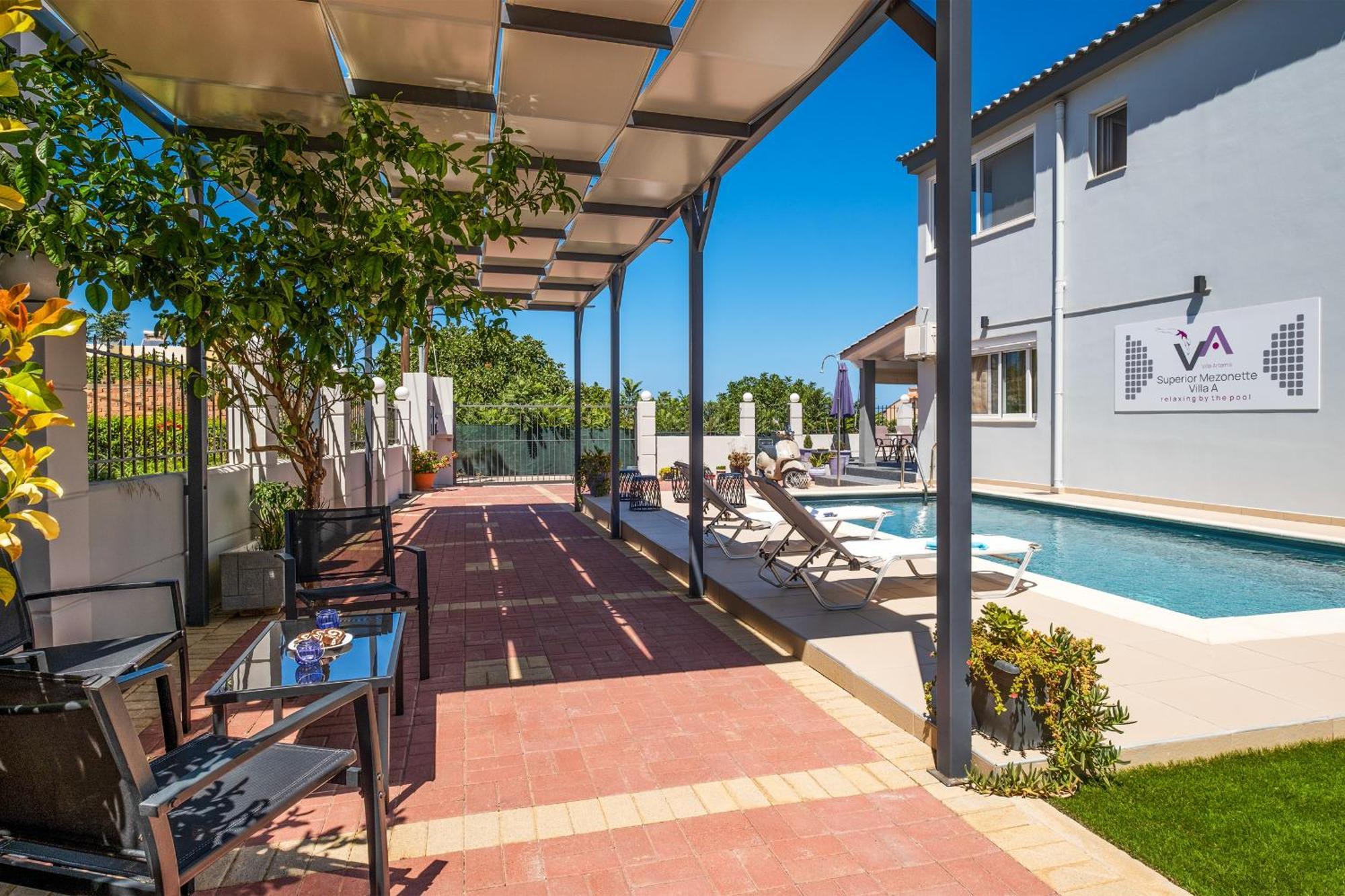 Villa Artemis A&B Ханья Экстерьер фото